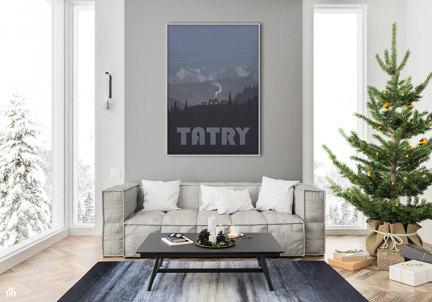 Plakat Tatry - zdjęcie od Hunny Badger Plakaty - Homebook