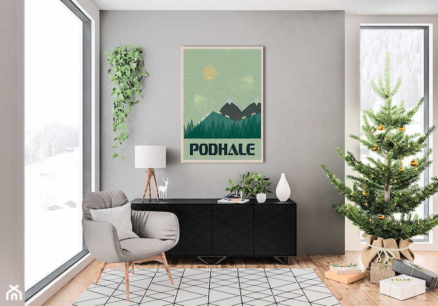 Plakat Podhale - zdjęcie od Hunny Badger Plakaty