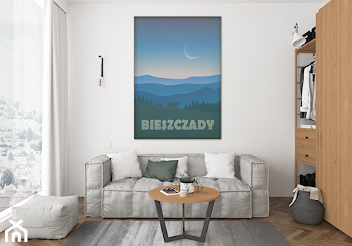 Plakat Bieszczady - zdjęcie od Hunny Badger Plakaty