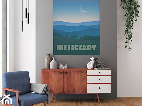 Aranżacje wnętrz - Salon: Bieszczady - Hunny Badger Plakaty. Przeglądaj, dodawaj i zapisuj najlepsze zdjęcia, pomysły i inspiracje designerskie. W bazie mamy już prawie milion fotografii!