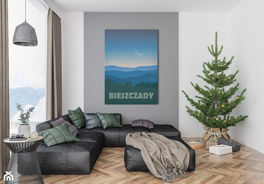 Plakat Bieszczady - zdjęcie od Hunny Badger Plakaty