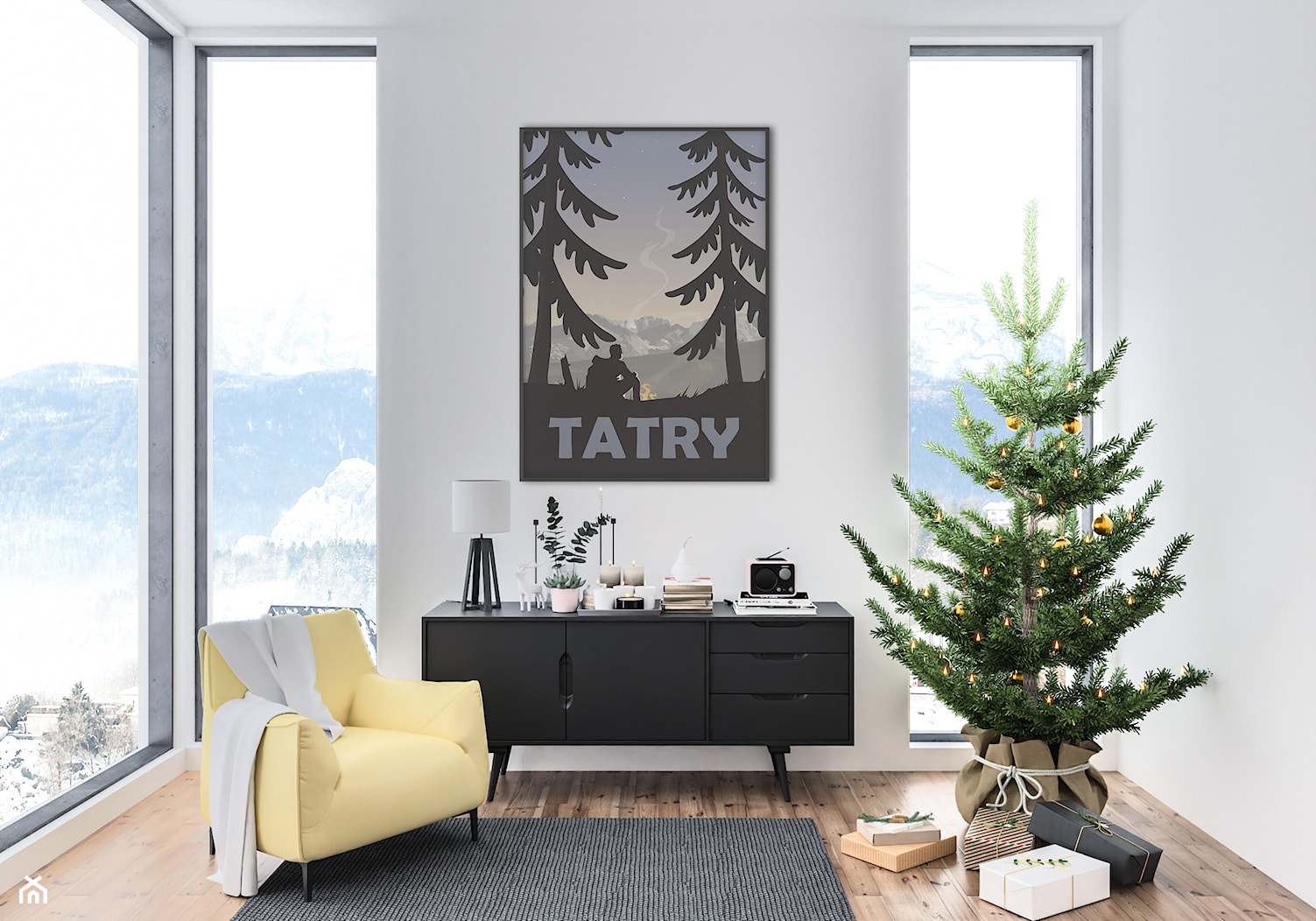 Plakat Tatry - zdjęcie od Hunny Badger Plakaty - Homebook