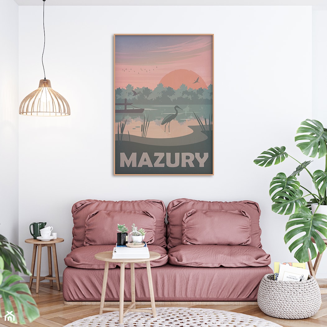 Plakat Mazury - zdjęcie od Hunny Badger Plakaty - Homebook