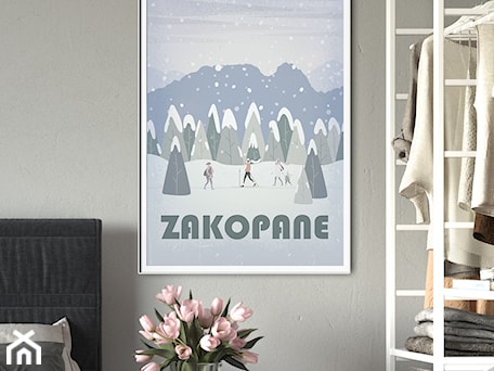 Aranżacje wnętrz - Sypialnia: Plakat Zakopane - Hunny Badger Plakaty. Przeglądaj, dodawaj i zapisuj najlepsze zdjęcia, pomysły i inspiracje designerskie. W bazie mamy już prawie milion fotografii!