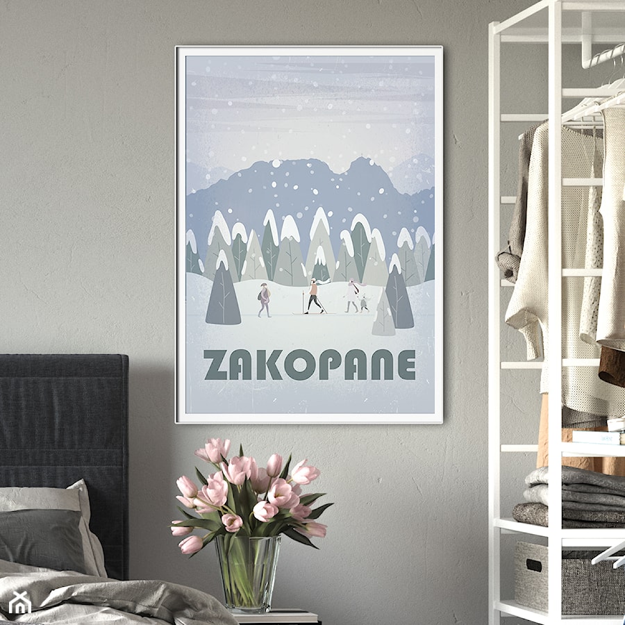 Plakat Zakopane - zdjęcie od Hunny Badger Plakaty