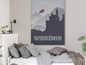 Plakat Wiedźmin - zdjęcie od Hunny Badger Plakaty