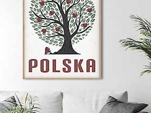 Plakat Polska - zdjęcie od Hunny Badger Plakaty