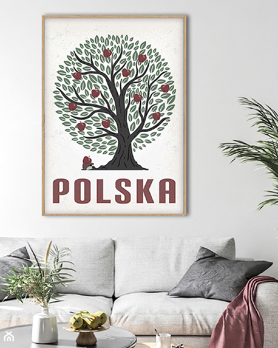 Plakat Polska - zdjęcie od Hunny Badger Plakaty