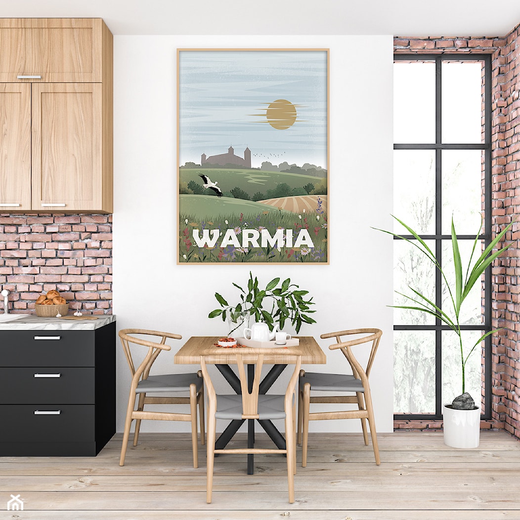 Plakat Warmia - zdjęcie od Hunny Badger Plakaty - Homebook