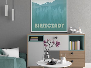 Plakat Bieszczady - zdjęcie od Hunny Badger Plakaty
