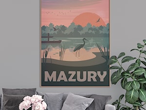 Plakat Mazury - zdjęcie od Hunny Badger Plakaty