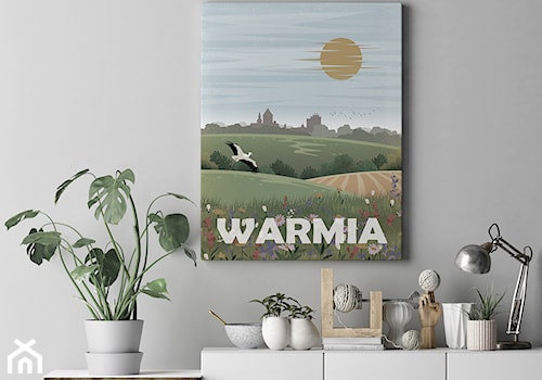 Plakat Warmia (Olsztyn) - zdjęcie od Hunny Badger Plakaty