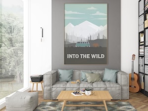 Plakat Into The Wild - zdjęcie od Hunny Badger Plakaty