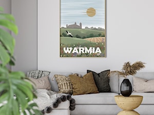 Plakat Warmia - zdjęcie od Hunny Badger Plakaty