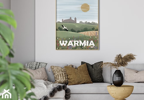 Plakat Warmia - zdjęcie od Hunny Badger Plakaty