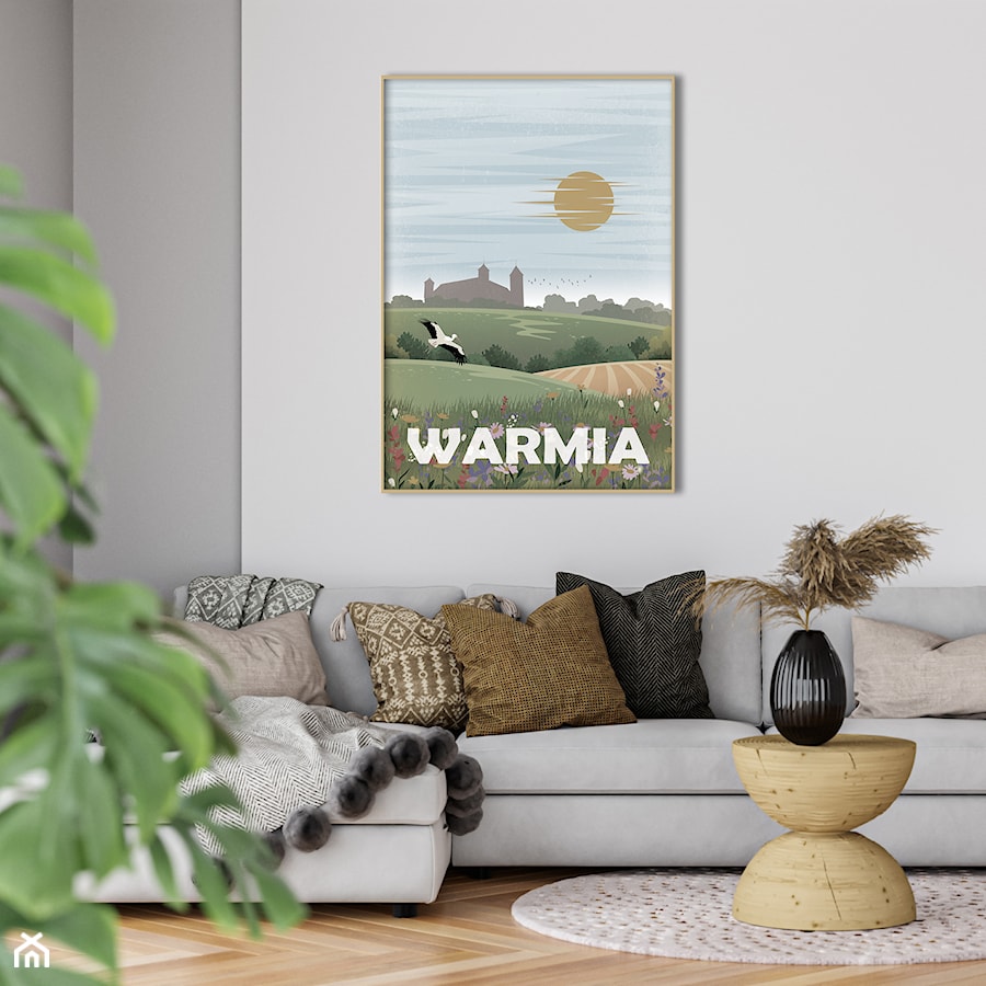 Plakat Warmia - zdjęcie od Hunny Badger Plakaty