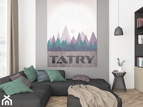 Aranżacje wnętrz - Salon: Plakat Tatry - Hunny Badger Plakaty. Przeglądaj, dodawaj i zapisuj najlepsze zdjęcia, pomysły i inspiracje designerskie. W bazie mamy już prawie milion fotografii!