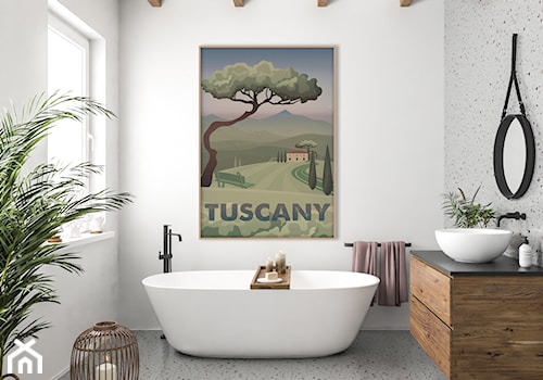 Plakat Toskania - zdjęcie od Hunny Badger Plakaty