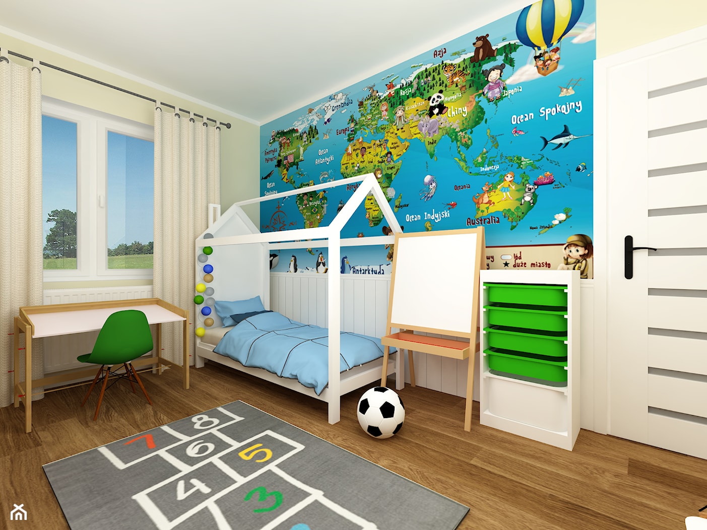 Pokój dla 3-latka - zdjęcie od studio hexagon - Homebook