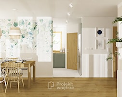 PROJEKT: WNĘTRZE - Jasne, przytulne wnętrza w wersji nowoczesnej: beże, biel i akcenty zieleni w dom ... - zdjęcie od PROJEKT: WNĘTRZE - Homebook
