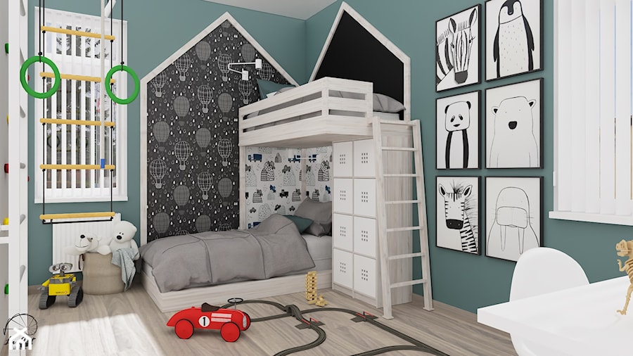Pokój dla braci - Pokój dziecka, styl nowoczesny - zdjęcie od LuArt Design