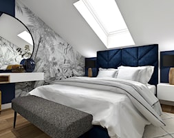 Mała sypialnia na poddaszu - zdjęcie od MONOFORMA - Homebook