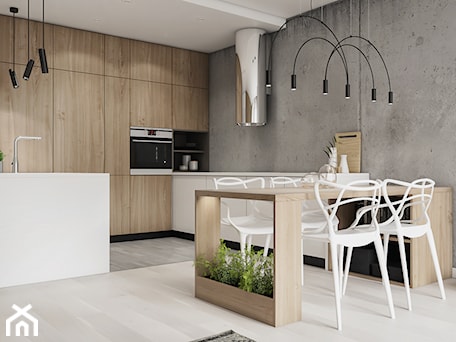 Aranżacje wnętrz - Kuchnia: 029_1 _ Apartament w Opolu _ KUCHNIA - Spacja Studio. Przeglądaj, dodawaj i zapisuj najlepsze zdjęcia, pomysły i inspiracje designerskie. W bazie mamy już prawie milion fotografii!