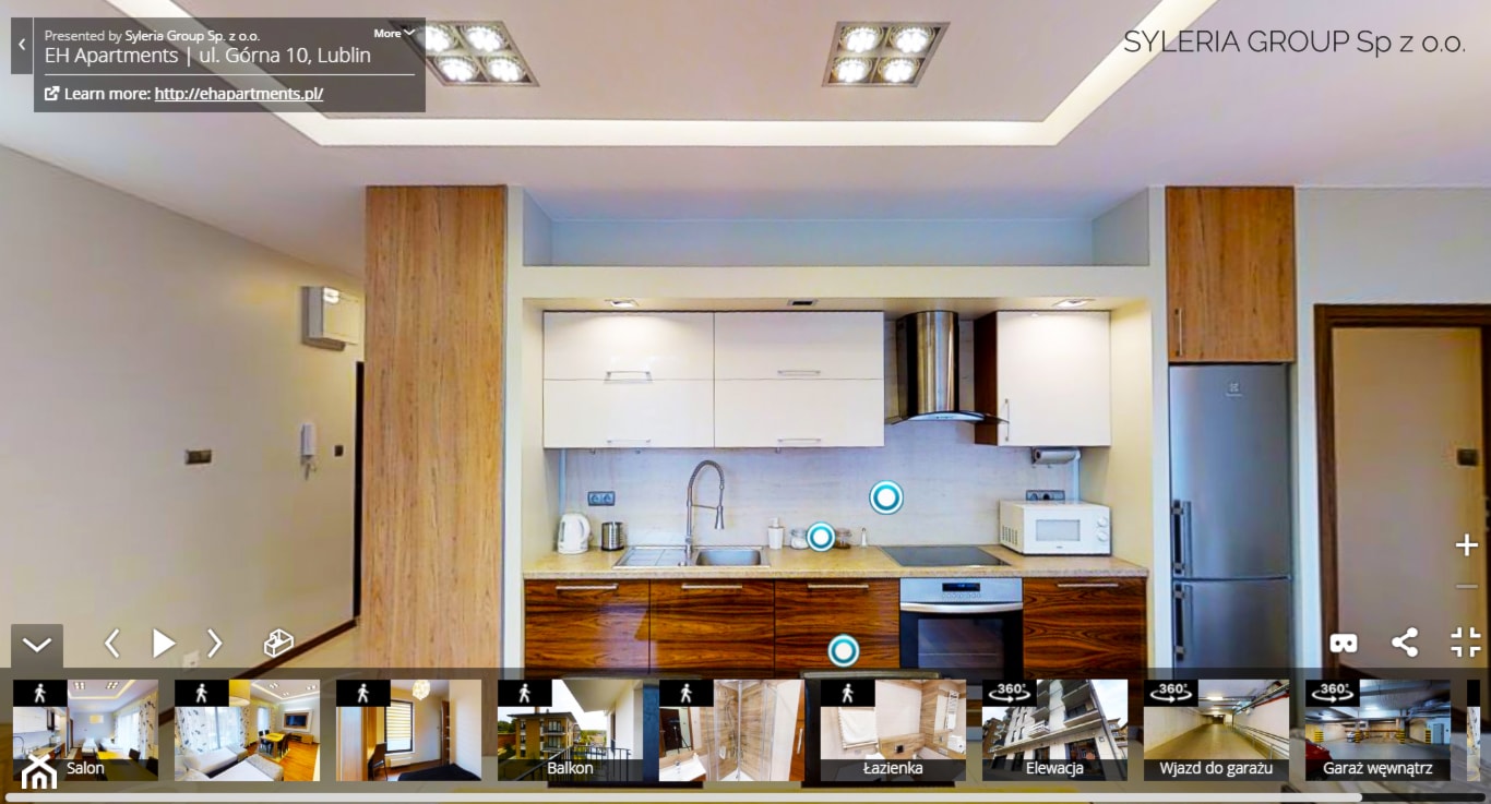 EH Apartments - zdjęcie od Spacery 3D | Syleria Group sp. z o.o. - Homebook