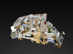 Rzut mieszkania 3D - zdjęcie od Spacery 3D | Syleria Group sp. z o.o.