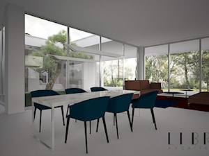 Dom letni - Salon, styl nowoczesny - zdjęcie od LIBRA Architekci