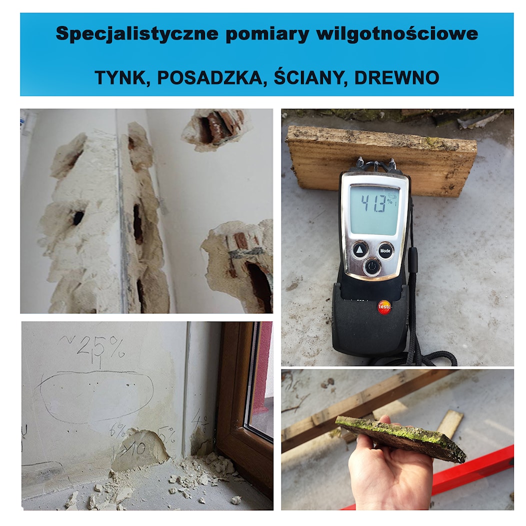 Pomiary wilgotnościowe- Profesjonalne odbiory mieszkań - zdjęcie od odbiorymieszkan - Homebook