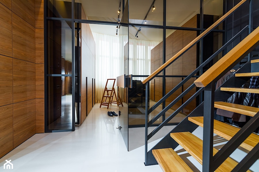 Duplex Penthouse - Schody, styl minimalistyczny - zdjęcie od RB ARCHITECTS