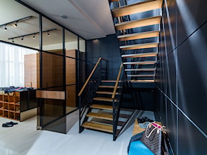Duplex Penthouse - Schody, styl industrialny - zdjęcie od RB ARCHITECTS