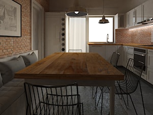 Kuchnia_02 - Kuchnia, styl rustykalny - zdjęcie od Andrea Głowala Architektura&Wnętrza
