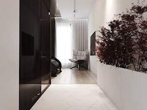 P_08_2017_TARNOWSKIE GÓRY - Średnia biała sypialnia, styl nowoczesny - zdjęcie od KREOWNIA studio projektowe
