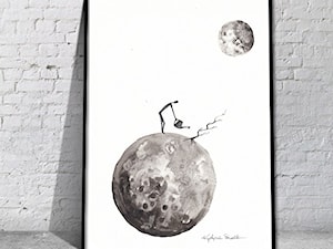 Obraz minimalistyczny z cyklu "Drams" - zdjęcie od KRYSTYNA SIWEK ART grafika i obrazy