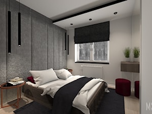 Mała sypialnia - Sypialnia - zdjęcie od m3design