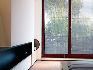 sypialnia z zabudową k-g - zdjęcie od Atelier 37 | architektura & projektowanie wnętrz