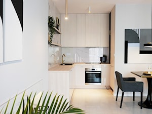 APARTAMENT WARSZAWA - Kuchnia, styl nowoczesny - zdjęcie od Atelier 37 | architektura & projektowanie wnętrz
