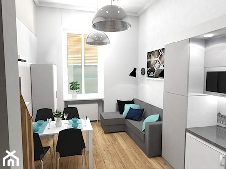 Aranżacje wnętrz - Salon: apartament - Inspirem. Przeglądaj, dodawaj i zapisuj najlepsze zdjęcia, pomysły i inspiracje designerskie. W bazie mamy już prawie milion fotografii!