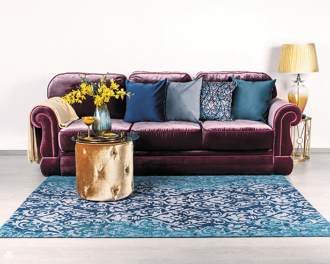 Nowoczesny dywan - HALI - zdjęcie od PILLOVELY.com -poduszki dekoracyjne, nowoczesne dywany, meble tapicerowane - tekstylia domowe. - Homebook