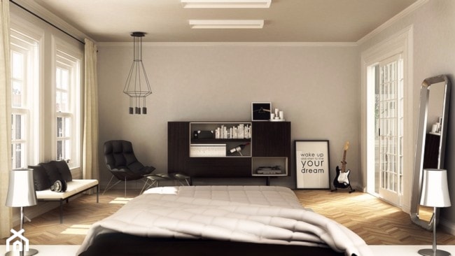 Wnętrza Domów - Sypialnia, styl nowoczesny - zdjęcie od T3 Atelier