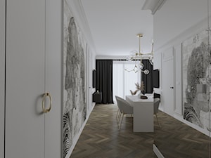 Mieszkanie 48 m2 - Hol / przedpokój, styl nowoczesny - zdjęcie od homebym
