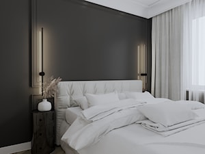 Mieszkanie 48 m2 - Sypialnia, styl minimalistyczny - zdjęcie od homebym