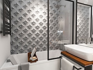 Betonowa łazienka - Łazienka, styl nowoczesny - zdjęcie od Jachtoma design