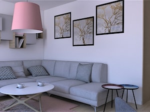 Mieszkanie funkcjonalne - Salon, styl nowoczesny - zdjęcie od FORMAT