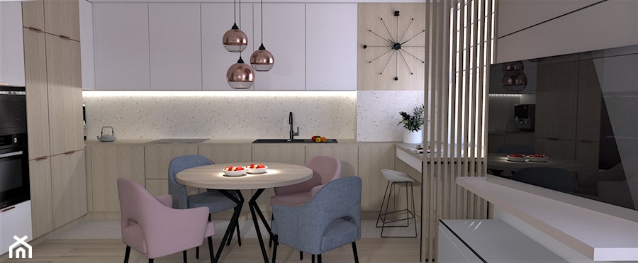 Mieszkanie funkcjonalne - Kuchnia, styl nowoczesny - zdjęcie od FORMAT