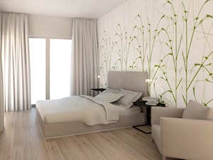 Sypialnia, styl nowoczesny - zdjęcie od BRZUSKArchitekt - Alicja Brzuska