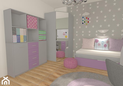 Pokój dla dziewczynki - zdjęcie od MK projekt meble