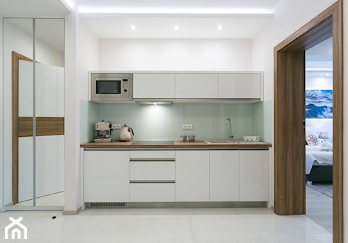 Realizacja apartamentu w Zakopanem - RELAX - Kuchnia, styl skandynawski - zdjęcie od Meble ESKA
